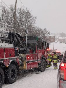 Structure Fire Response on January 25