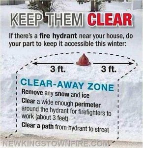Reminder: Clear Snow from Fire Hydrants